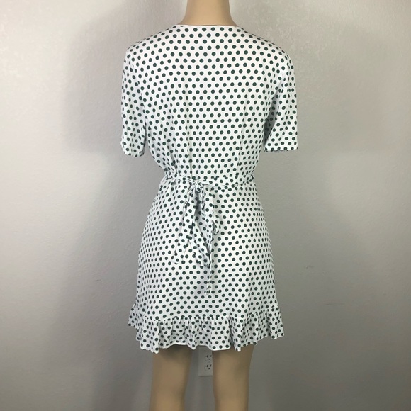 Privacy Please Polka Dot Wrap Dress - Picture 6 of 15